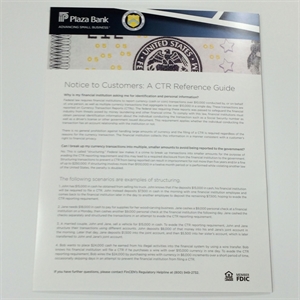 Picture of Flier: CTR Reference Guide (25